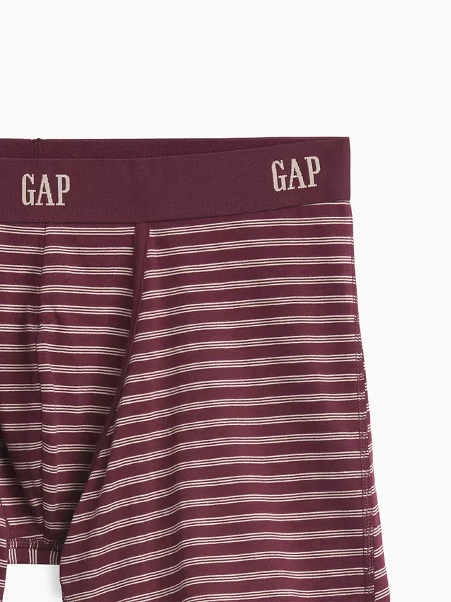 5" Organik Esnek Pamuklu Boxer Külot (3'lü Paket)