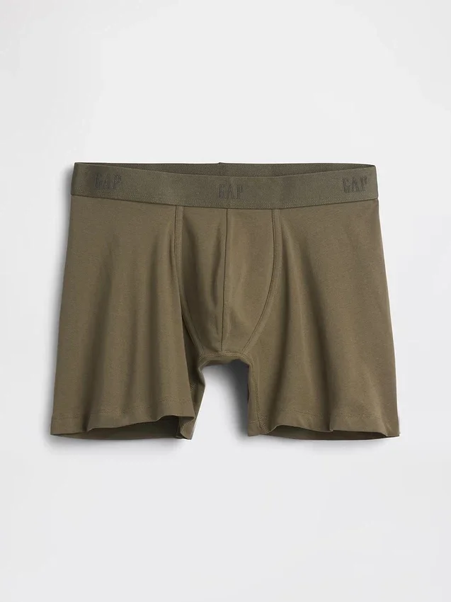 5" Organik Streç Pamuklu Boxer
