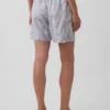 6" Keten Karışımlı Rahat Şort