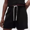 6" Keten Karışımlı Rahat Şort