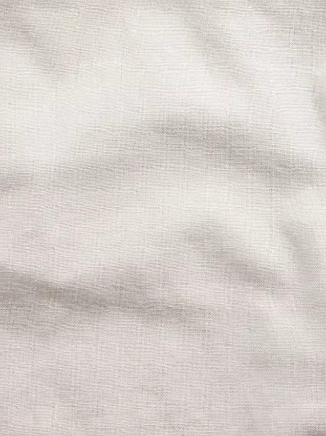 7,5 inç Keten-Pamuk Şortlar