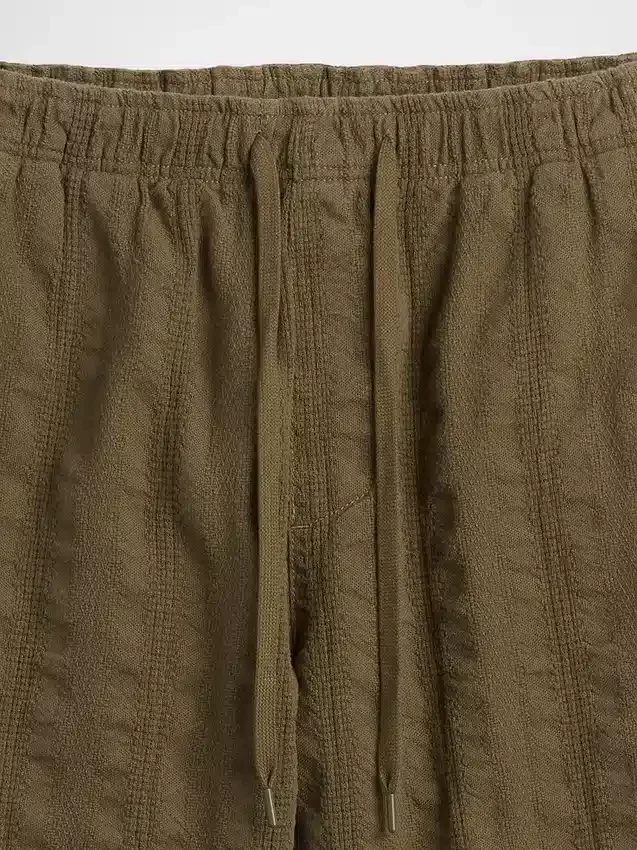 7" Dokulu Rahat Şortlar