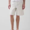 9" Bol Kesim Denim Marangoz Şortu