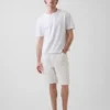 9" Bol Kesim Denim Marangoz Şortu