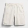 9" Bol Kesim Denim Marangoz Şortu