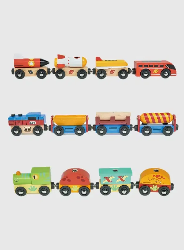 Adventure Trains Bebek Oyuncak Seti