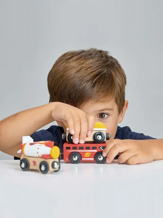 Adventure Trains Bebek Oyuncak Seti