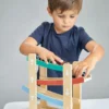 Ahşap Rampa Yarış Arabası Bebek Oyuncağı