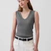 Alacalı Nervürlü Tank Top