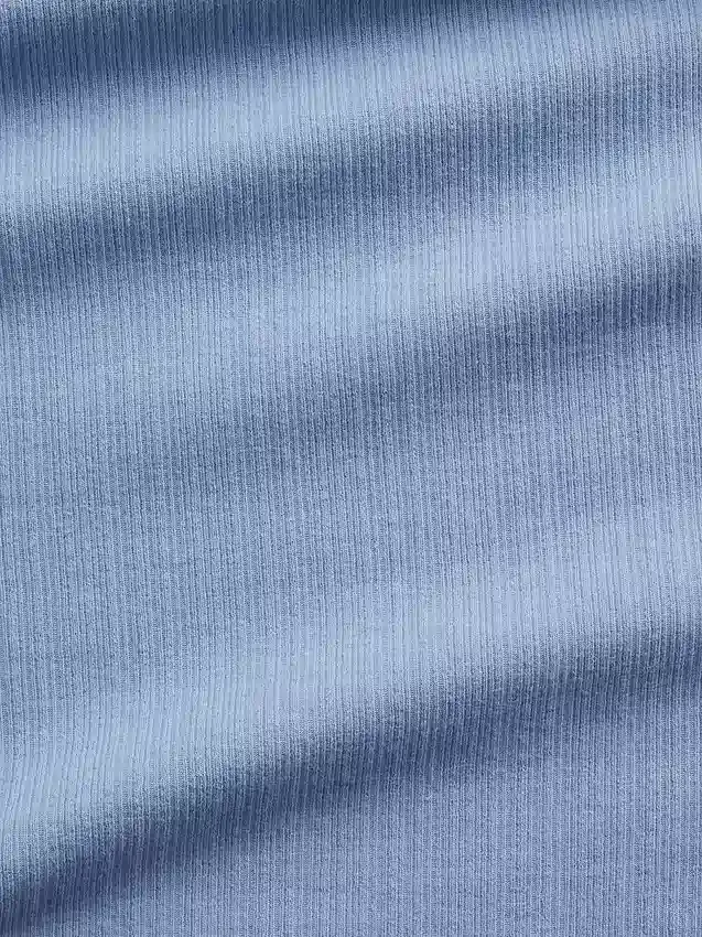 Alacalı Nervürlü Tank Top