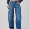 Alçak Bel Barrel Jean'ler