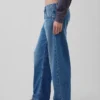 Alçak Bel Barrel Jean'ler