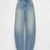 Alçak Bel Barrel Jean'ler