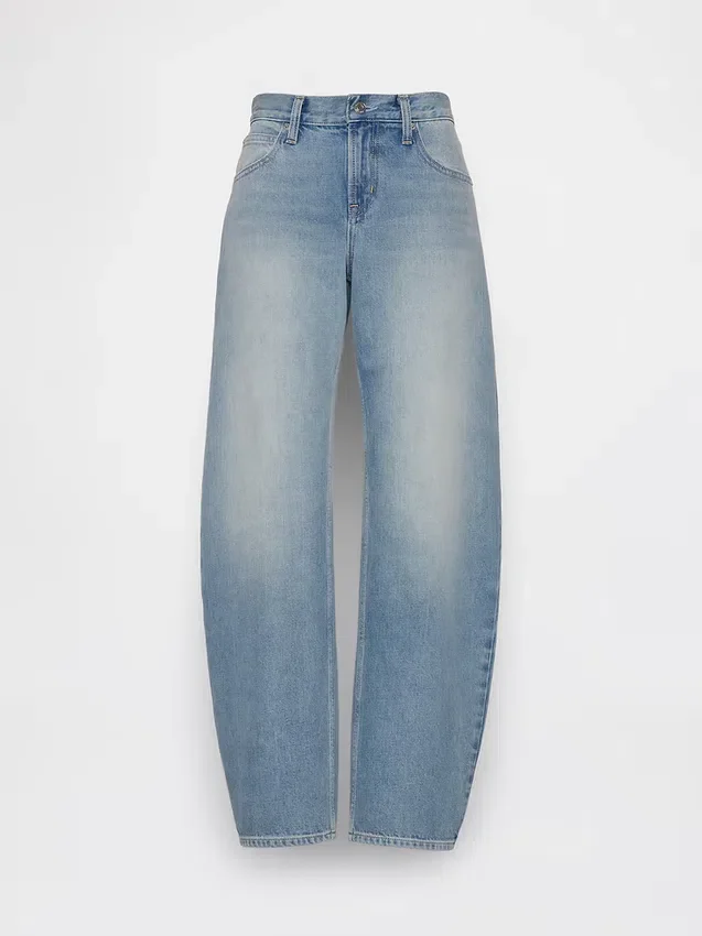 Alçak Bel Barrel Jean'ler