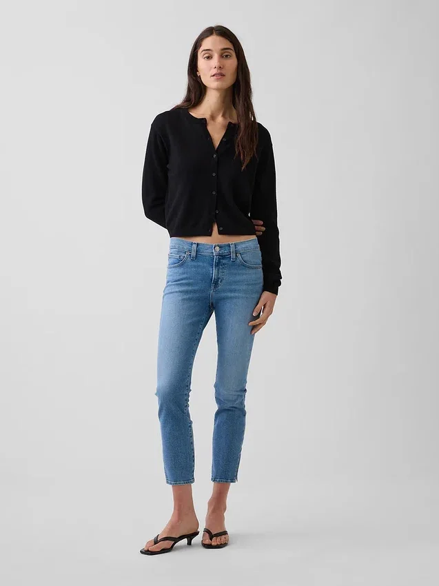 Alçak Bel Capri Jean'ler