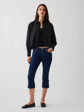 Alçak Bel Capri Jean'ler