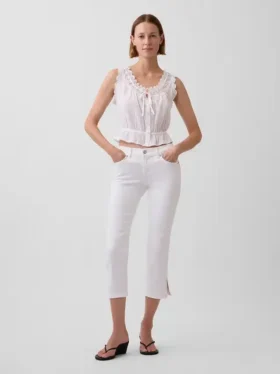 Alçak Bel Capri Jean'ler