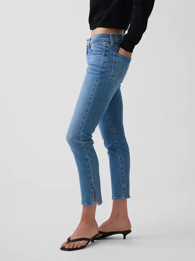 Alçak Bel Capri Jean'ler