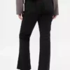 Alçak Bel Twill Uzun ve Dar Pantolonlar