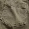 Alçak Bel Twill Uzun ve Dar Pantolonlar