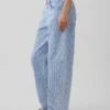 Alçak Bel, Ultra Yumuşak Barrel Jean'ler