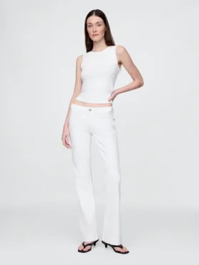 Alçak Bel Uzun ve Dar Kesim Jean'ler