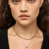 Ana Luisa Altın Mini Çakıl Taşı Kolye
