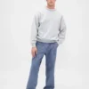 Ağır Chambray Bol Kesim Jean'ler