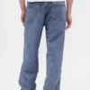 Ağır Chambray Bol Kesim Jean'ler