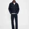 Ağır Dokulu Bol Kesim Düz Paça Jean