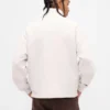 Ağır Dokulu Oversized Logo Çeyrek Fermuarlı Kazak