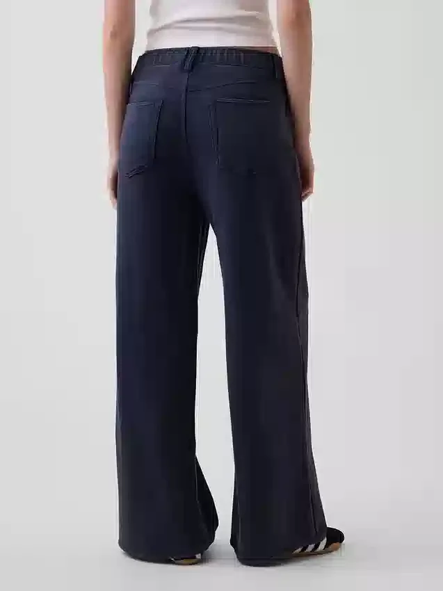 Ağır Dokuma Rahat Bol Kesim Jean'ler