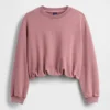 Ağır Fransız Teri Kabarık Sweatshirt