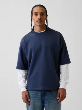 Ağır Fransız Teri Oversize Sweatshirt