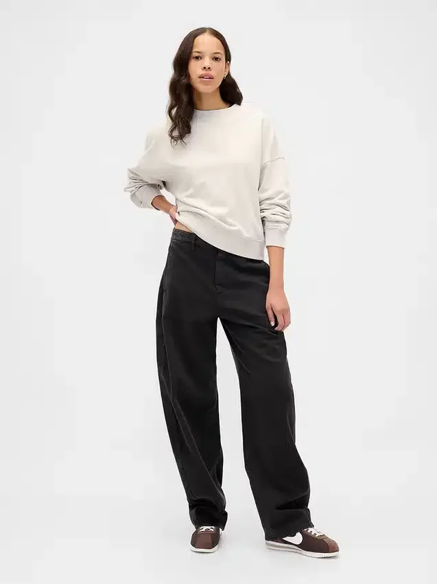 Ağır Fransız Teri Oversize Sweatshirt