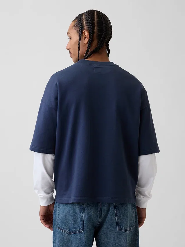 Ağır Fransız Teri Oversize Sweatshirt