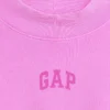 Ağır Fransız Teri Oversized Yarım Yaka Sweatshirt