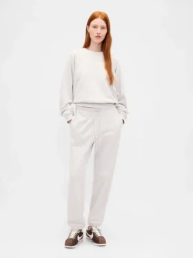 Ağır Fransız Teri Slim Jogger Pantolon