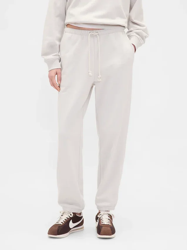 Ağır Fransız Teri Slim Jogger Pantolon