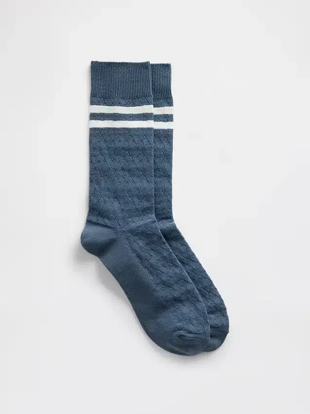 Argyle Varsity Crew Çorapları
