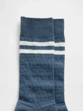 Argyle Varsity Crew Çorapları
