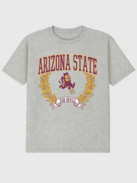 Arizona Eyalet Üniversitesi Laurels Koyu Grafik Tişört