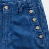 Atelier Ndigo imzalı GAP × Hfr Yüksek Bel Pintuck Stride Geniş Paça Jean'ler