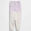 Baby First Favorites Organik Pamuklu Çekip Giyilen Pantolonlar (3'lü Paket)