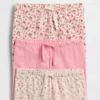 Baby First Favorites Organik Pamuklu Çekip Giyilen Pantolonlar (3'lü Paket)