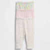 Baby First Favorites Organik Pamuklu Çekip Giyilen Pantolonlar (Çoklu Paket)