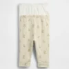 Baby First Favorites Organik Pamuklu Çekip Giyilen Pantolonlar (Çoklu Paket)