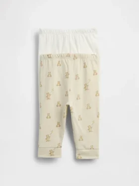 Baby First Favorites Organik Pamuklu Çekip Giyilen Pantolonlar (Çoklu Paket)