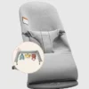 Babybjorn 3D Jersey ve Yumuşak Oyuncak Sallanan Sandalye Bliss Seti