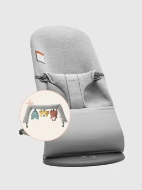 Babybjorn 3D Jersey ve Yumuşak Oyuncak Sallanan Sandalye Bliss Seti